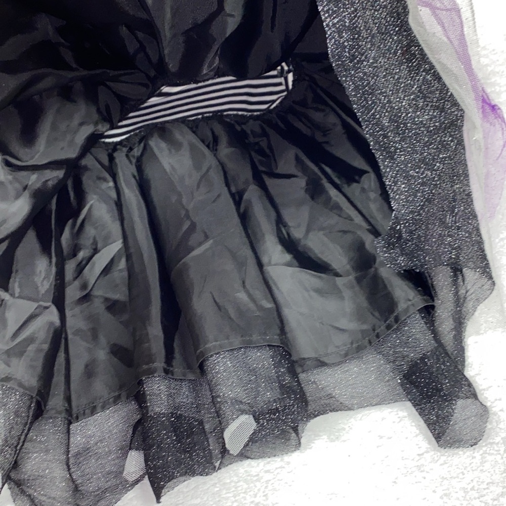 Emily rose day of the dead striped Halloween tutu dress size 6 - Picture 6 of 9